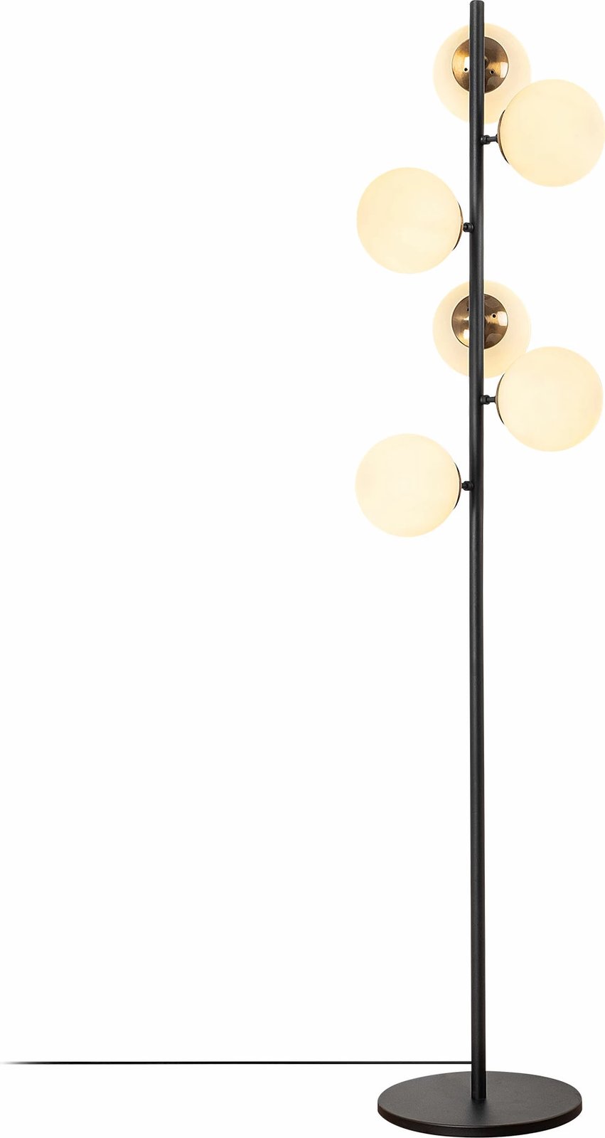 Llambë dyshemeje Opviq, e zezë, Fazli - 10520