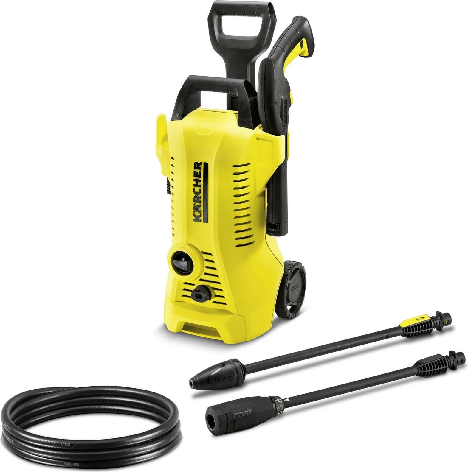 Lavapresion, Karcher, K2 Power Control *EU (1.637-600.0), 110 bar 360 l/h 1.4 kW zorrë 5 m, verdhë/zezë