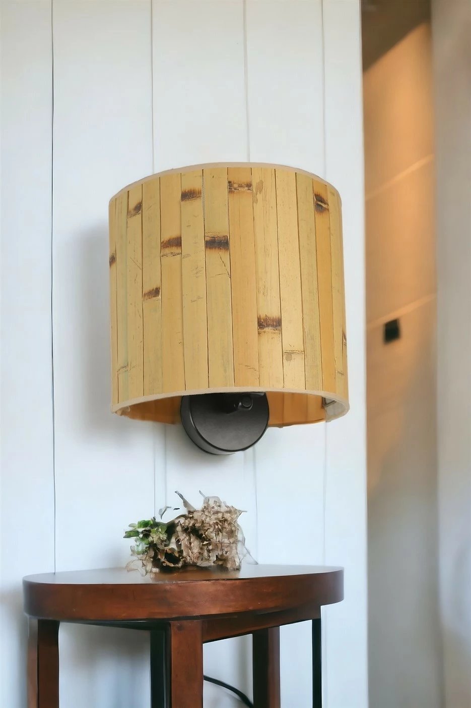 Llambë muri Opviq, ngjyrë druri, 8850-6