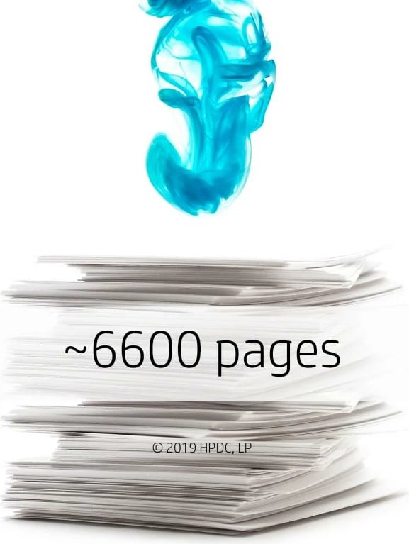 Kartush bojë, HP, 971XL CN626AE, rendiment i lartë XL, 76–92 ml, origjinal, Cyan