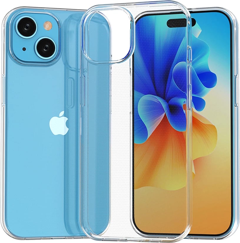 Mbështjellës Hurtel Ultra Clear për iPhone 15, 0.9mm, Transparent