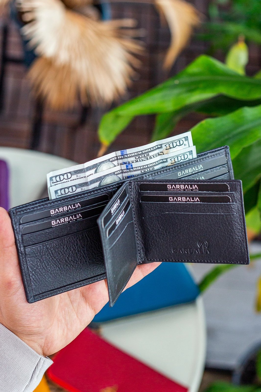 Portofol për burra, Zoozie Bags, Arsenal, ngjyrë antracit