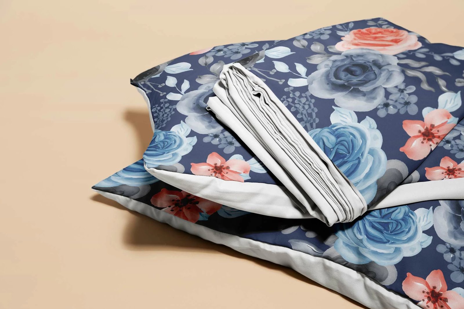 Set mbulesë për jorgan King, shumëngjyrësh, L'essentiel, FLW_DVT25-9