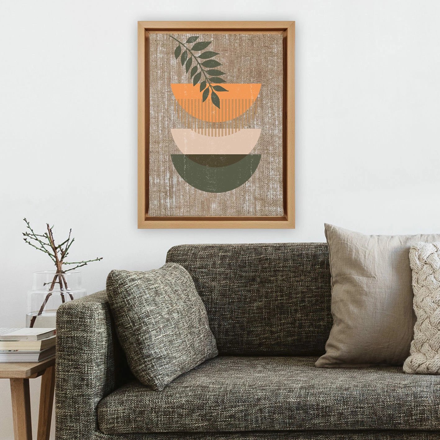 Pikturë dekorative në kanavacë, shumëngjyrëshe, Wallity LNJ11859758777, 36x46cm