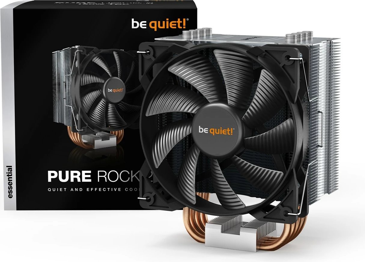 Ftohës kompjuteri Pure Rock 2 CPU 120mm PWM Fan, për Intel Socket ILM, për AMD Socket