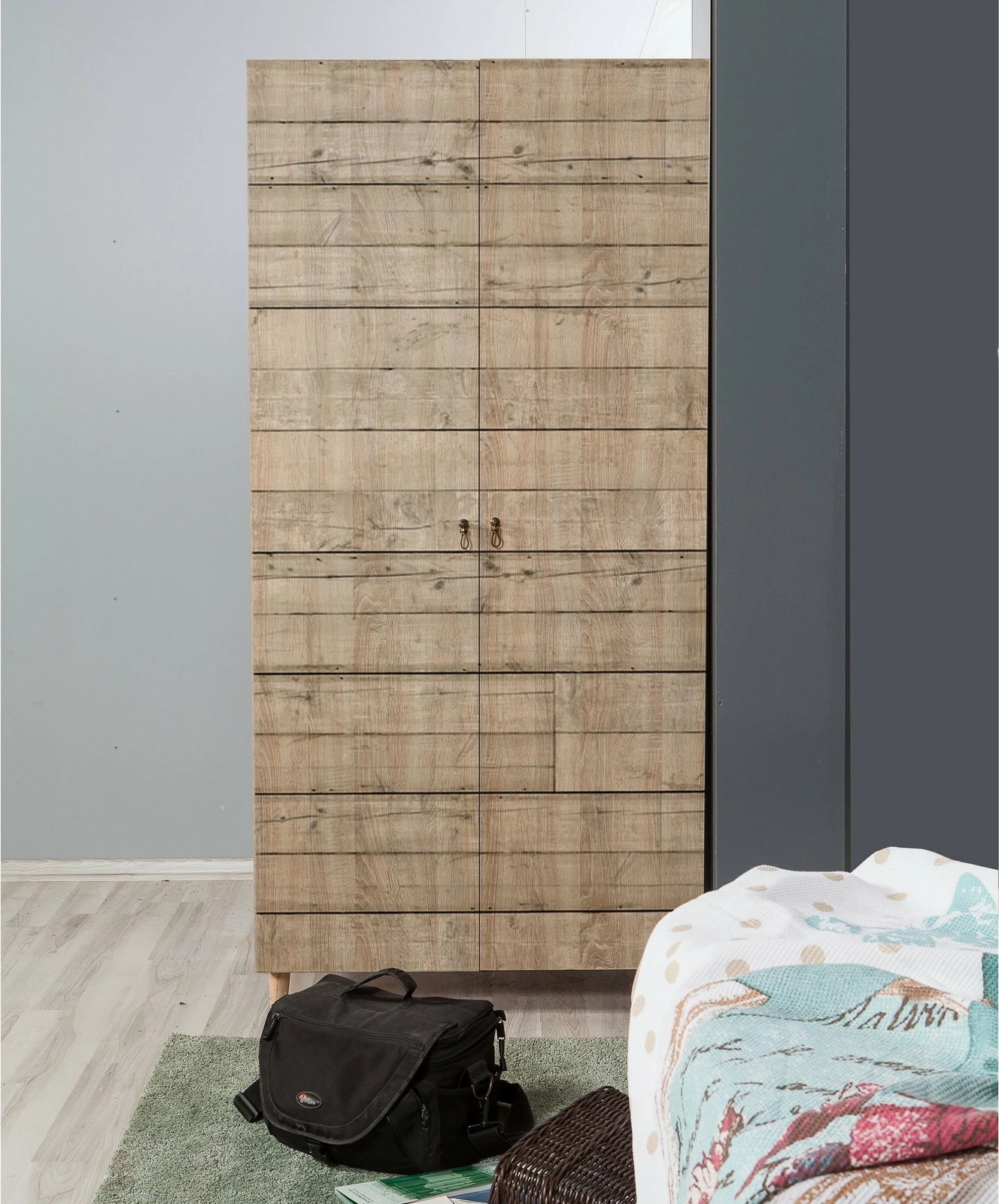 Dollap Hanah Home, Stil - 728, ngjyrë lisi Sonoma