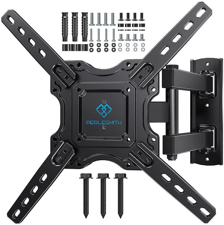 Mbajtës muri për TV Perlesmith PSMFK12, 26-60 inç, i zi