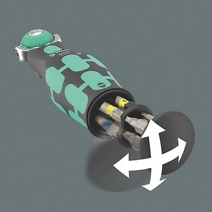 Set çelësa WERA 100179980, 1/4", 150 mm, zi