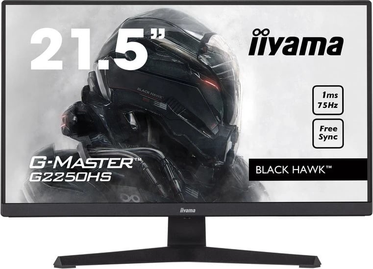 Monitor iiyama G-Master G2250HS-B1, 21.5", Full HD, i zi