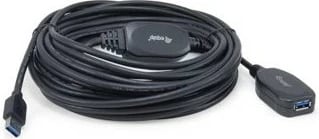 Kabëll zgjatës USB 3.2 Gen 1 Equip 133347, 10m, USB A mashkull në USB A femër, e zezë