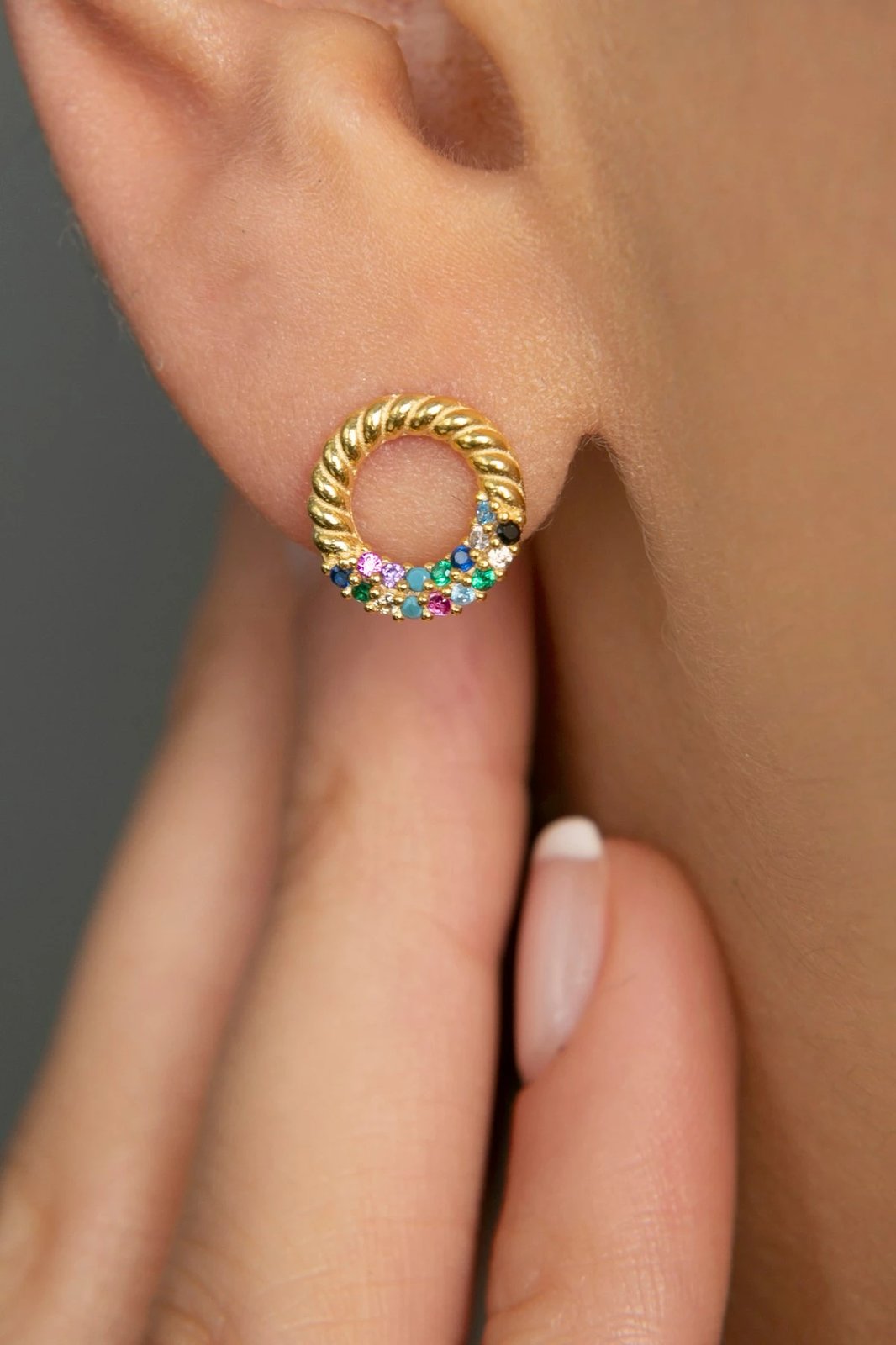 Vathë argjendi Elika Silver, ngjyrë ari, FA182922A