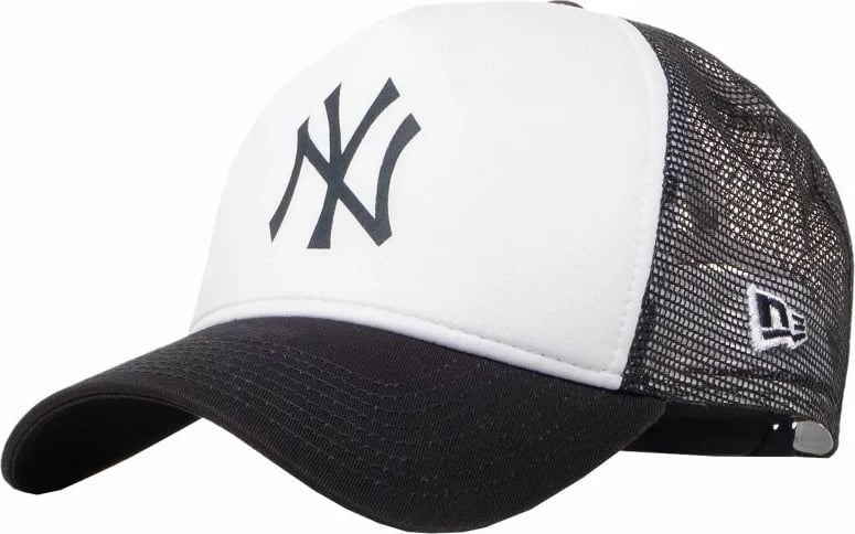 Kapelë Trucker New Era për meshkuj dhe femra, e bardhë