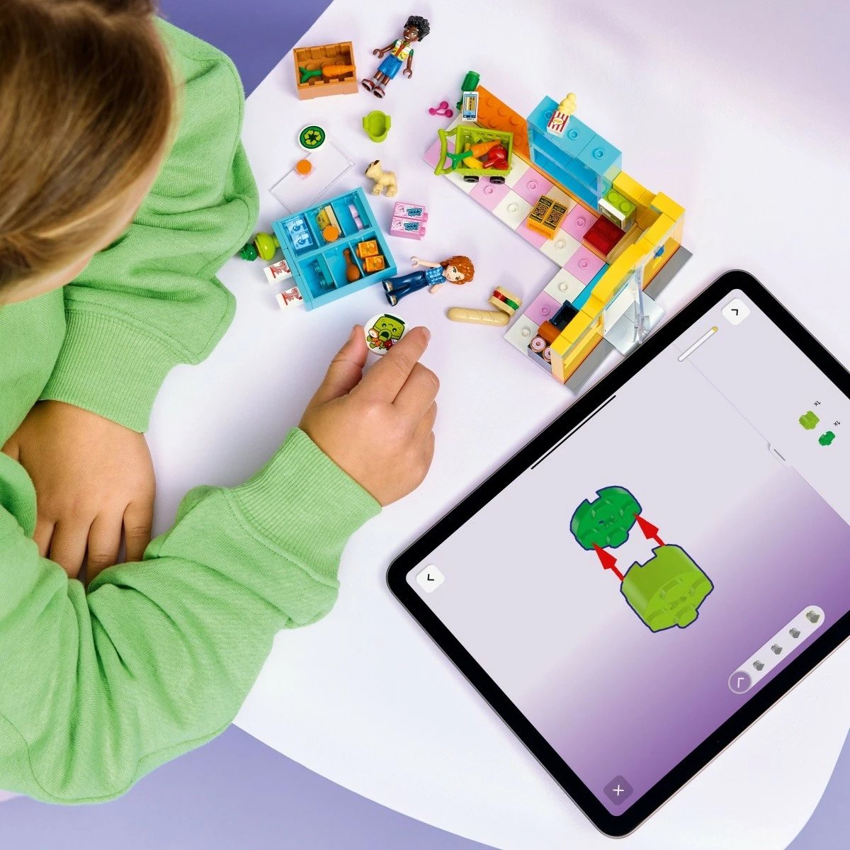 Set ndërtimi LEGO Friends 42680 Heartlake City Mini Supermarket, 176 copë, 5+