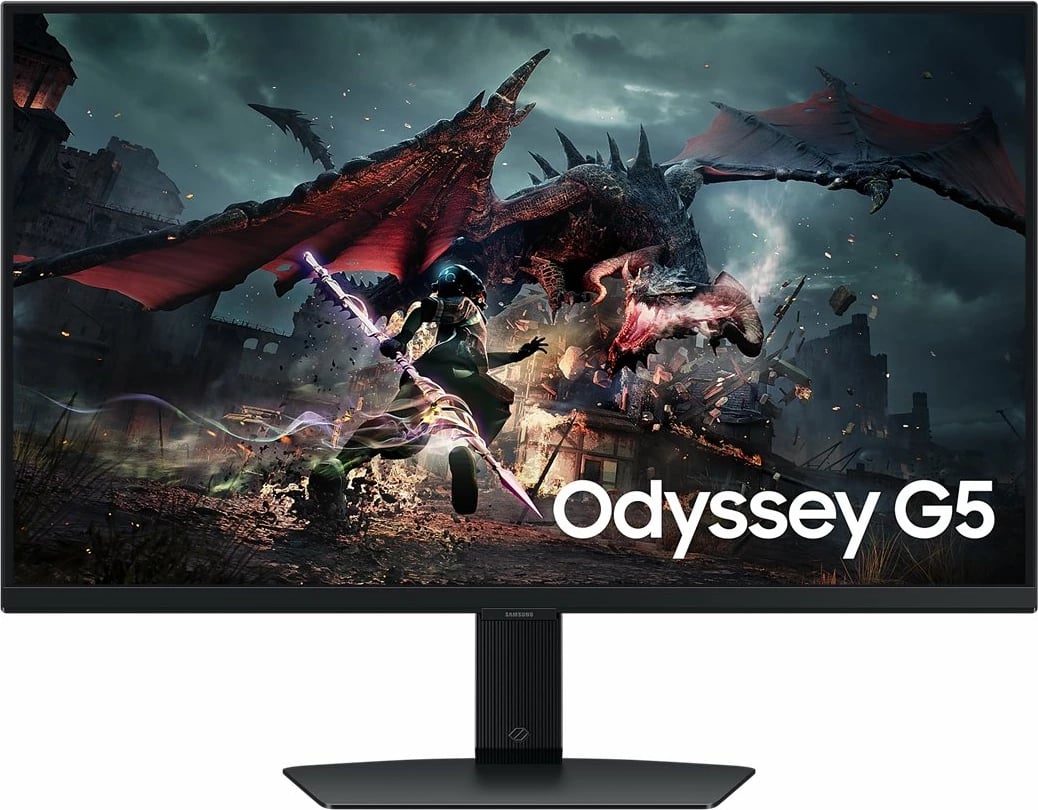 Gaming Monitor Samsung Odyssey G5 S27DG500EU, 27", QHD, LCD, 180Hz