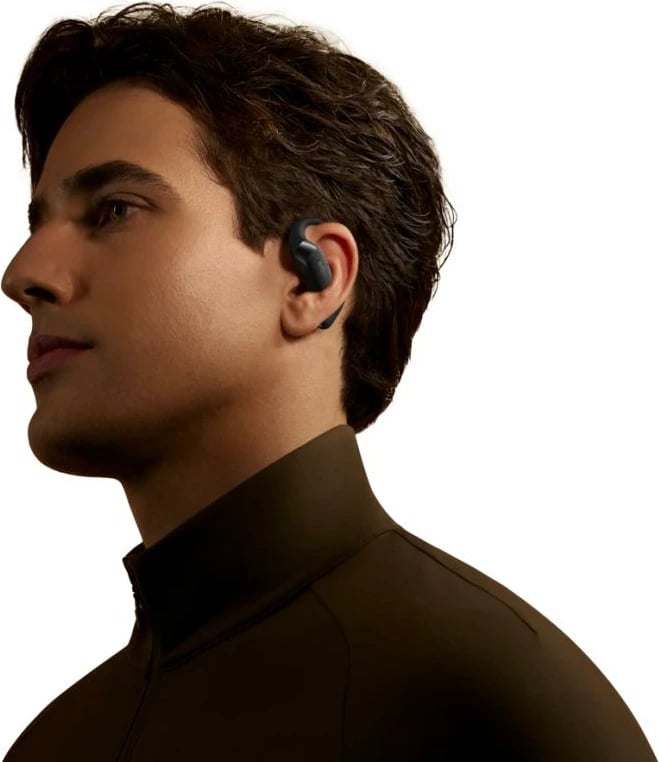 Kufje sportive pa tela, Shokz, OpenFit 2 T920BK, e zezë