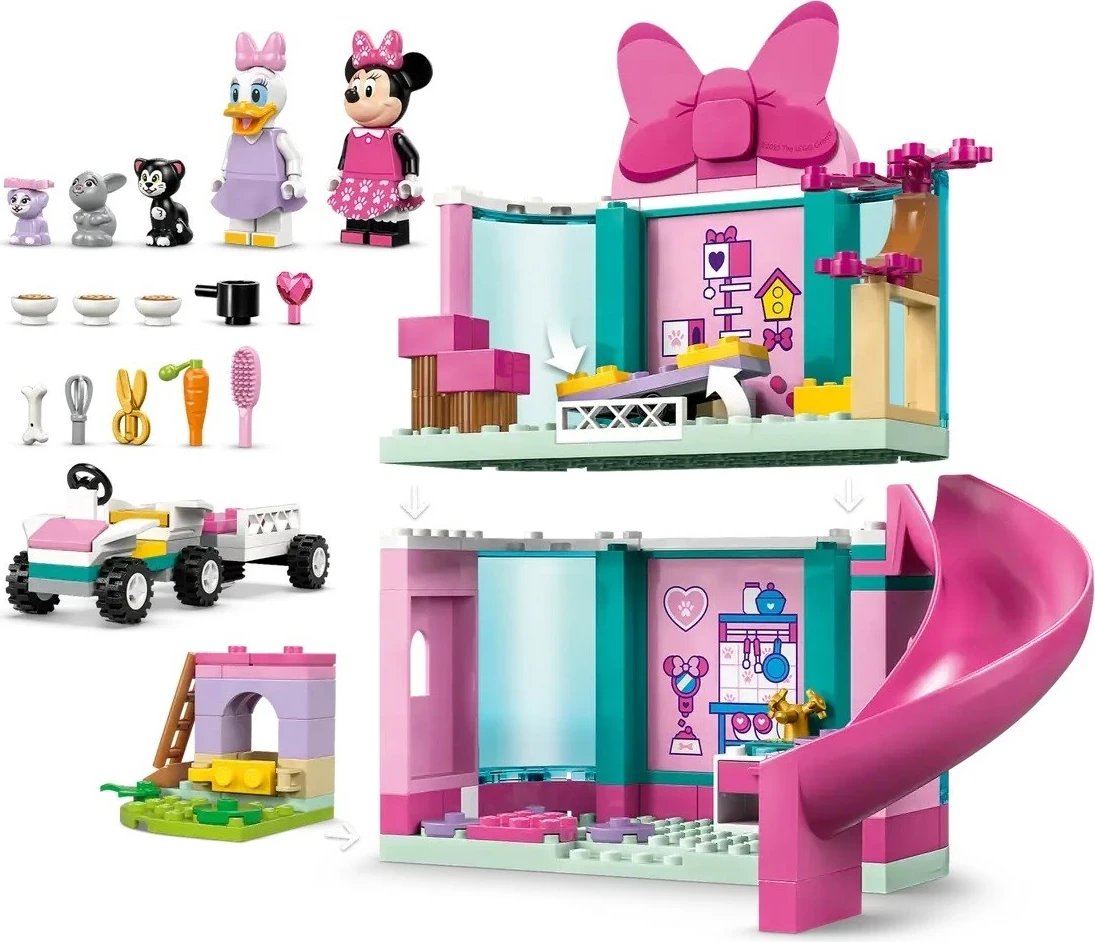 Set lodrash LEGO Disney 43274 Minnie's Pet Hotel, 161 pjesë