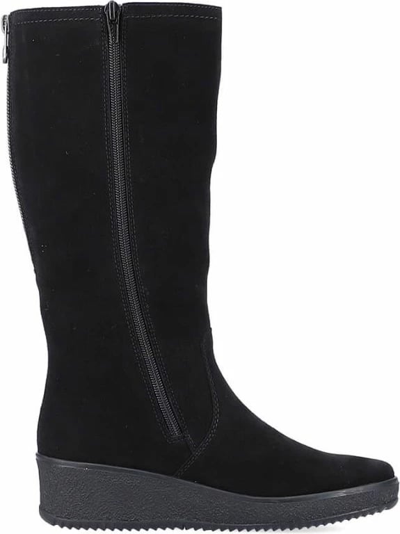 Çizme të gjata për femra Rieker, të zeza