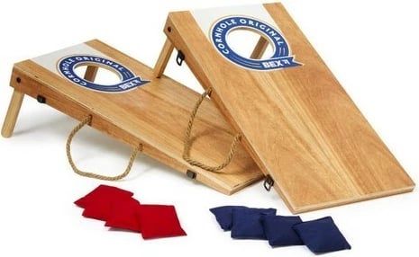 Lojë cornhole Tactic 519-200 me 2 deska dhe 8 qese, multikolor