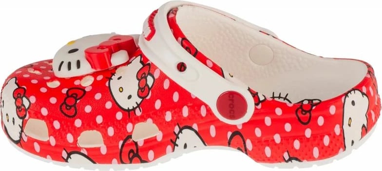 Flip-flopa për fëmijë Crocs, të kuqe