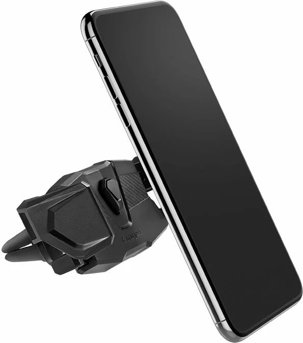 Mbajtës për celular Spigen Click.R, për veturë, i zi