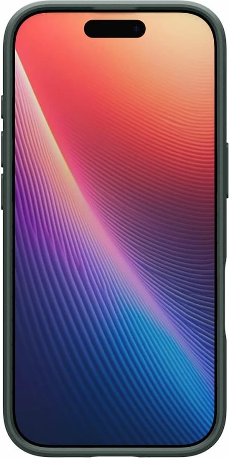 Mbështjellës Spigen Thin Fit MagSafe për iPhone 17, polikarbonat i hollë, me unazë magnetike, jeshile