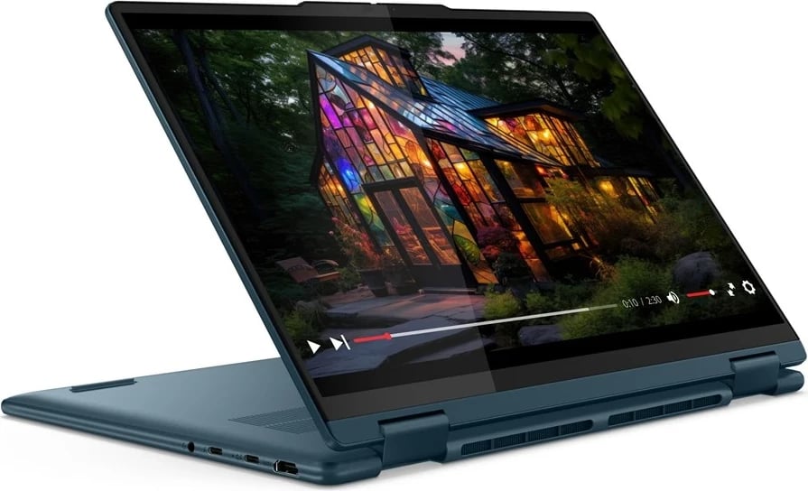 Laptop Lenovo Yoga 7 2-in-1, 14", Intel Core Ultra 5 125H, 16 GB RAM, 512 GB SSD, Teal