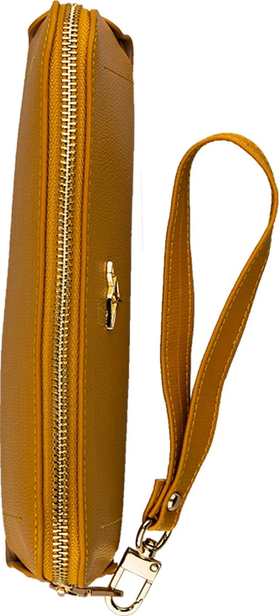 Portofol për gra, ngjyrë mustard, Zoozie Bags, Miami