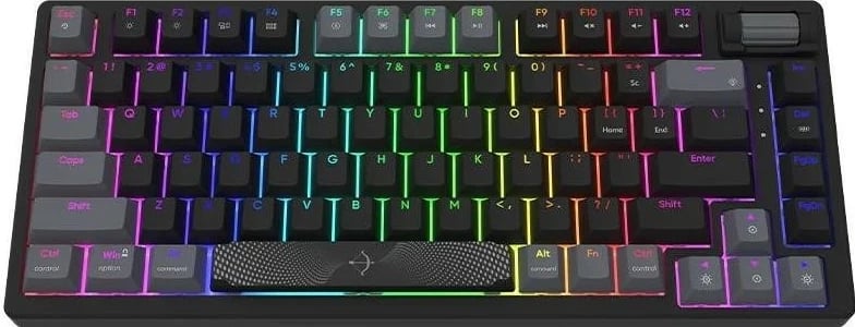 Tastierë Aqirys ADARA MINI LE, RGB, 81 taste, black-grey