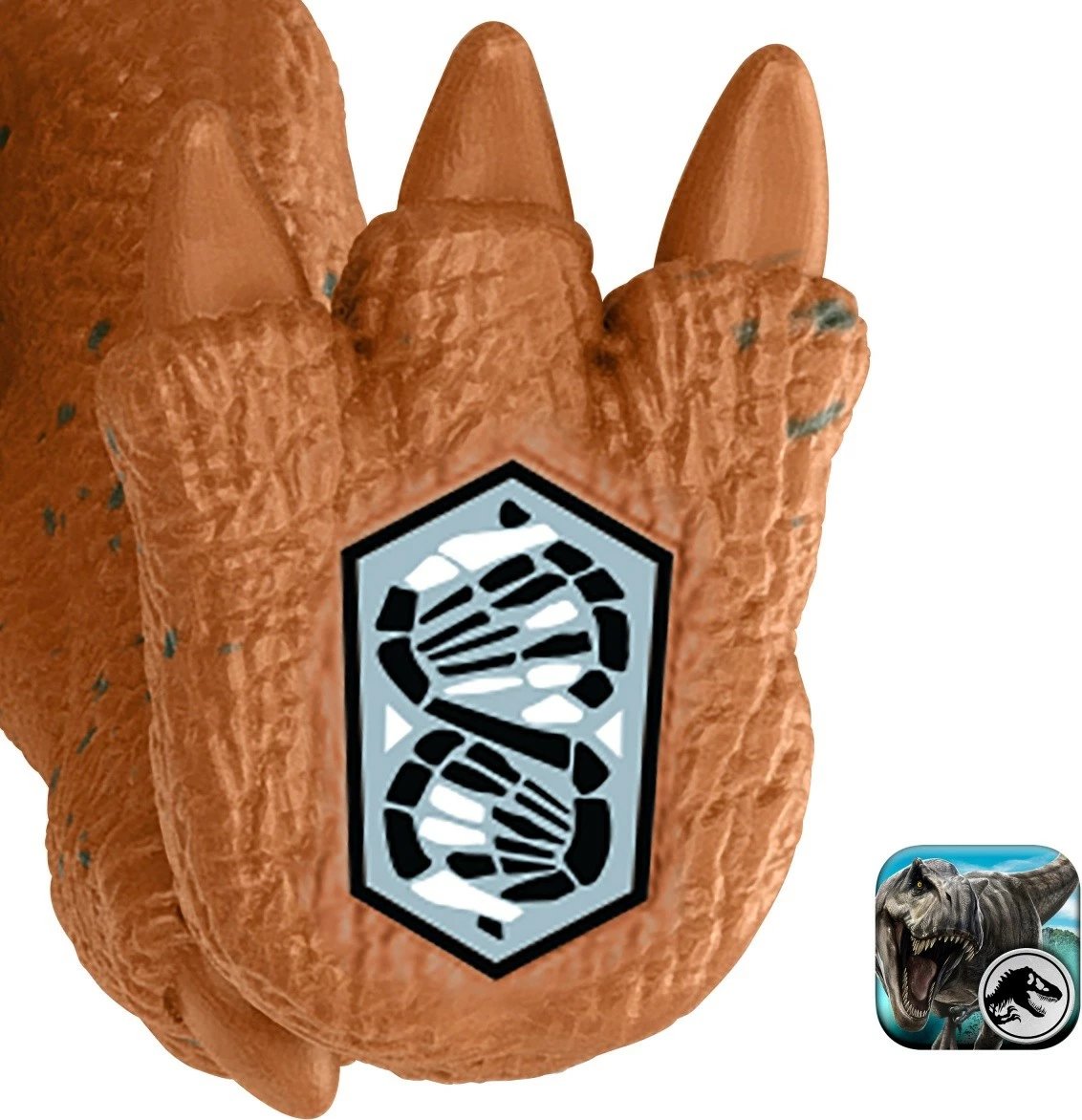 Figurë aksioni Jurassic World Mattel Lani, plastikë, për fëmijë, kafe/gjelbër