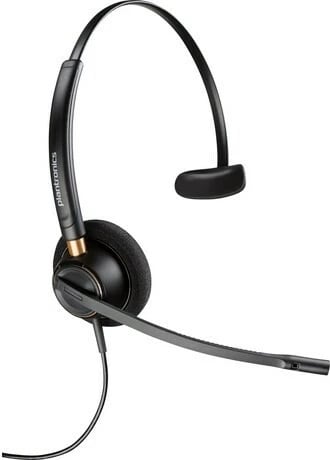 Kufje POLY EncorePro 510D, mono, me Quick Disconnect, USB-A/USB-C, e zezë