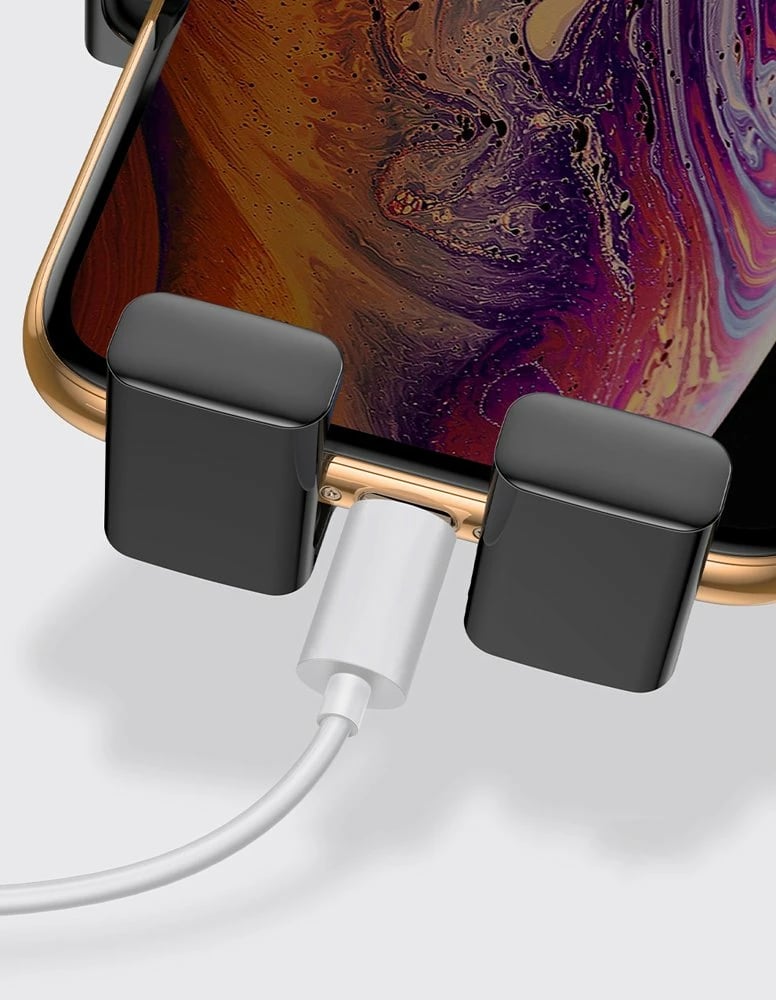 Mbajtës graviteti për celular Baseus Cube SUYL-FK01 për ventilator të makinës, i zi