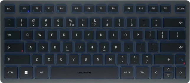 Tastierë Cherry KW 7100 MINI BT, Slate Blue, wireless, Bluetooth