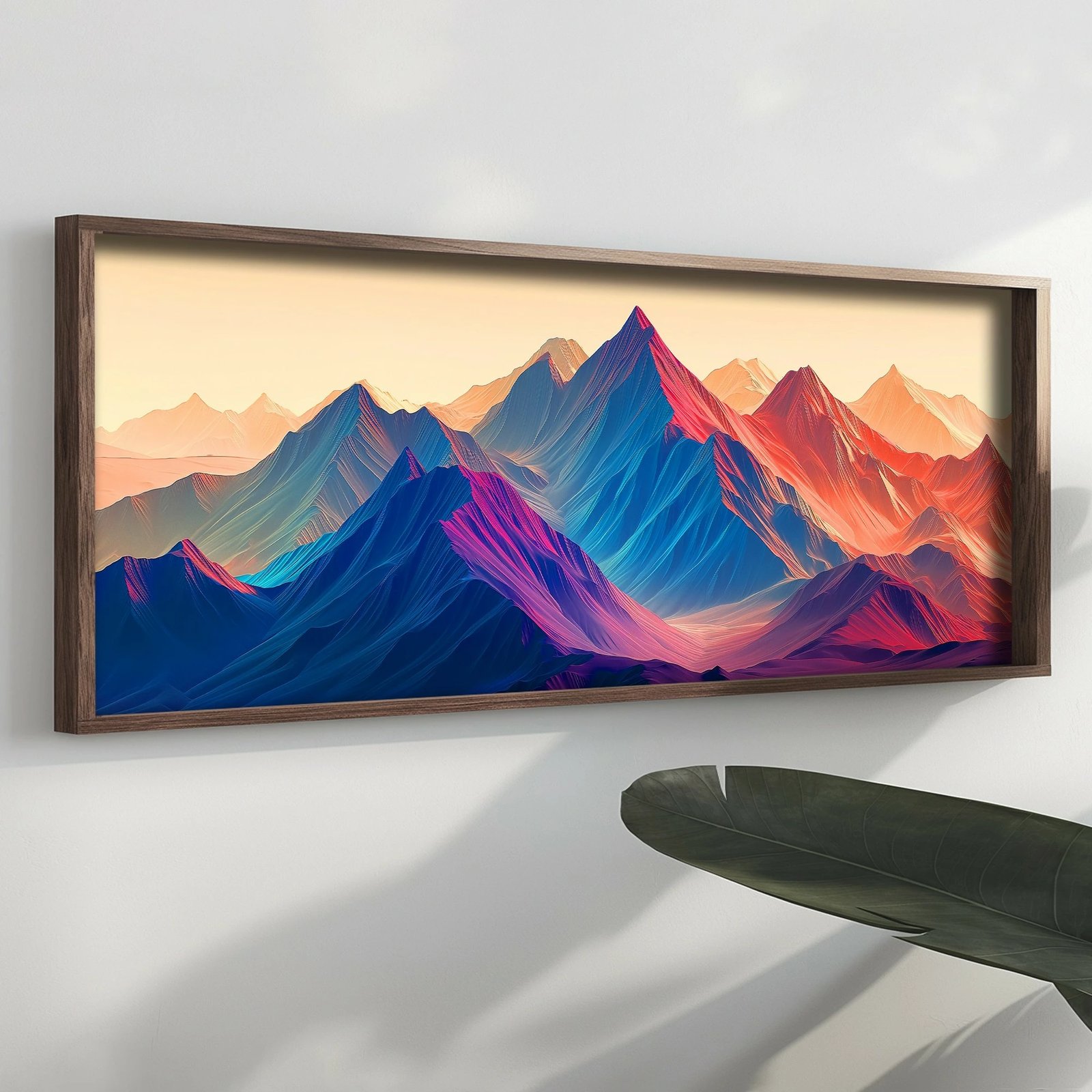 Pikturë dekorative me kornizë, MDF, Wallity, EMR051, shumëngjyrëshe