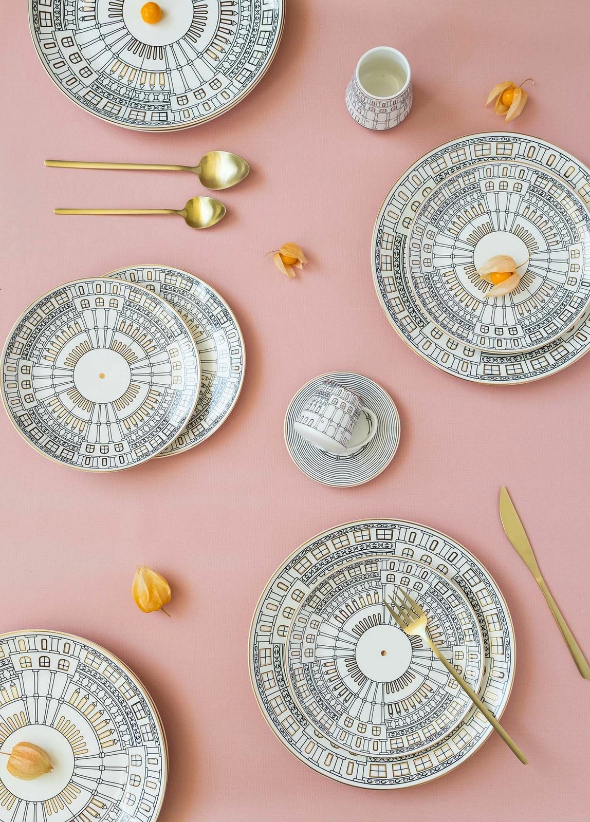 Set pjatash për ëmbëlsira (6 copë), Hermia, DNR0079