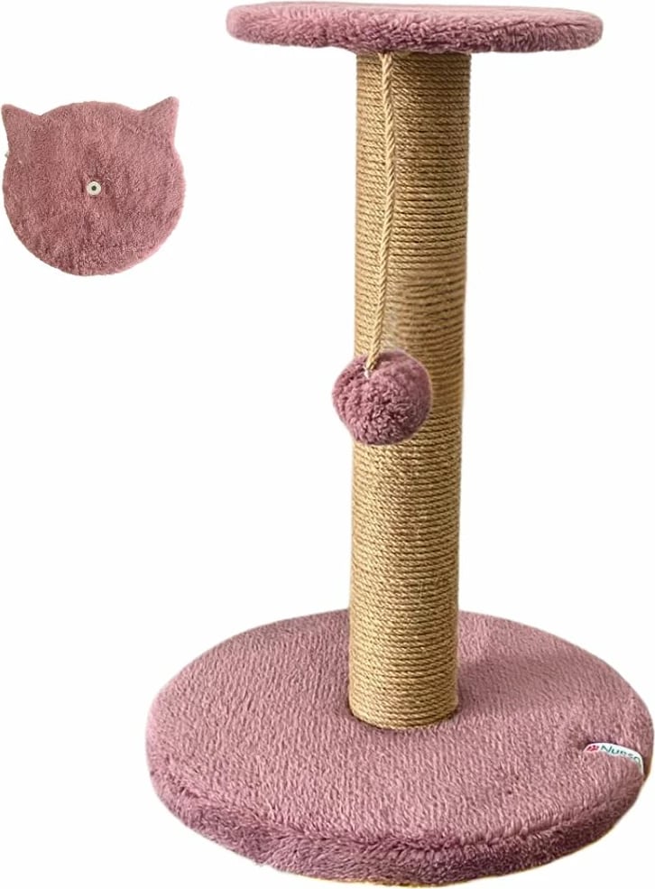 Dërrasë gërvishtëse për mace, Paws & Whiskers, Miene, ngjyrë dusty rose