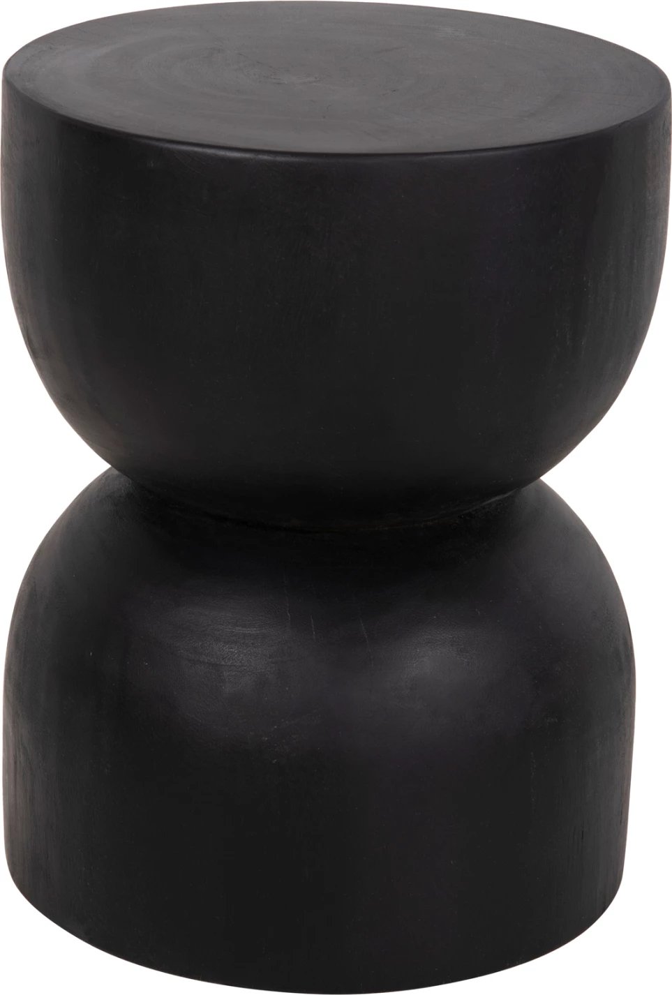 Karrige për bar, dru Suar, ngjyrë e zezë, FH9753.02, Φ35x45H cm