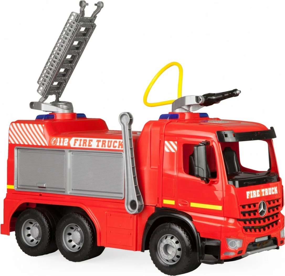 Kamion zjarrfikës lodër Lena Giga Trucks 66 cm, Kuq