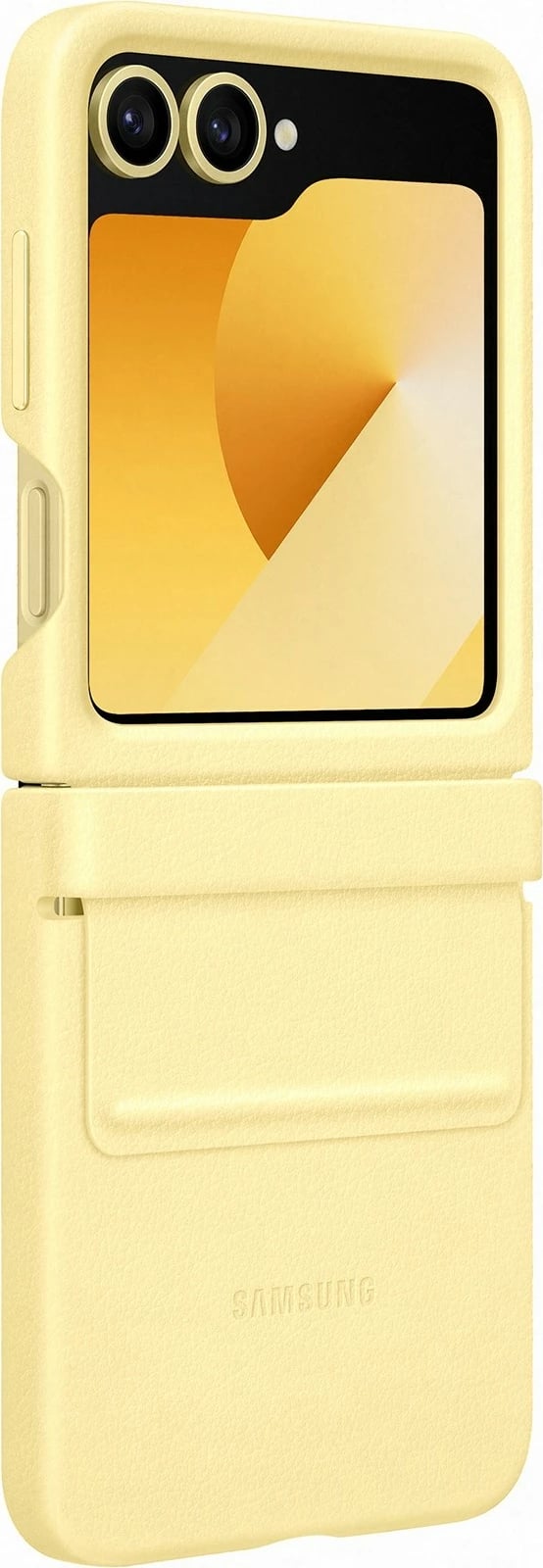 Mbështjellës Samsung Galaxy Z Flip6, 17 cm (6.7"), Verdhë