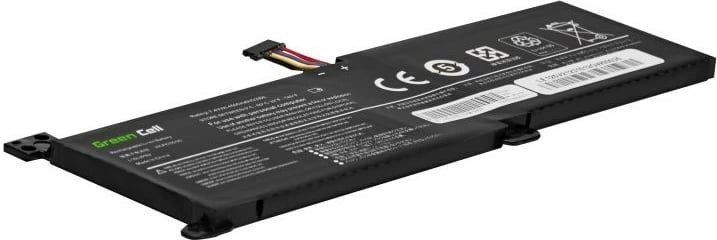 Bateri Green Cell L16C2PB2/L16M2PB1 për Lenovo IdeaPad 3 320-15, 4500mAh, 7.4V, e zezë