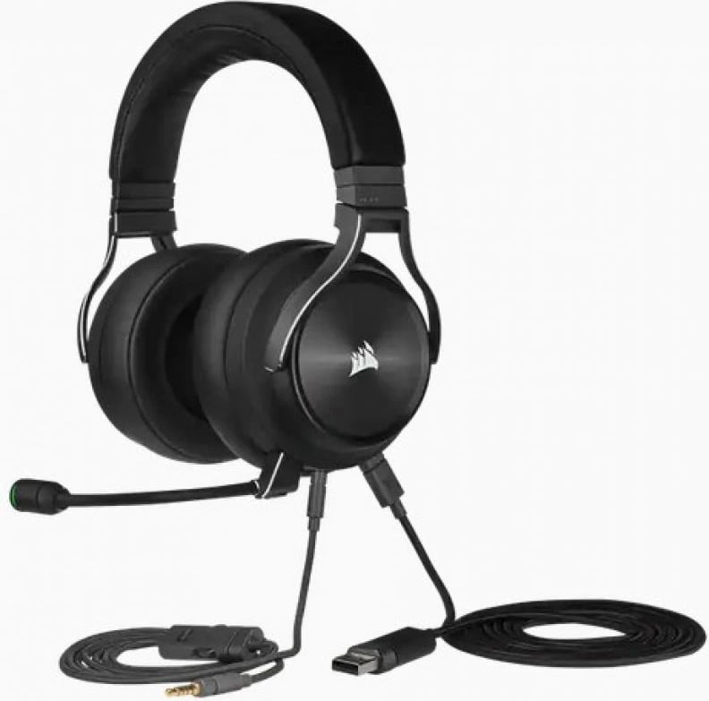 Kufje gaming Corsair VIRTUOSO RGB Wireless XT, të zeza