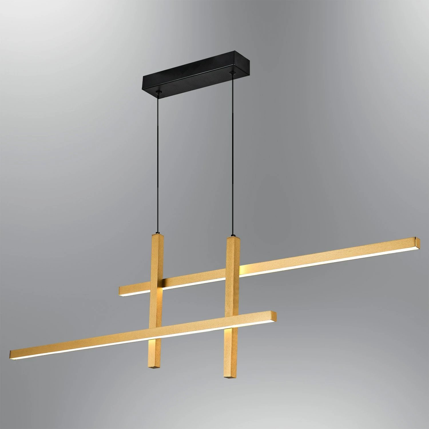 Llambë tavani Opviq Krakow, ngjyrë ari, C1129