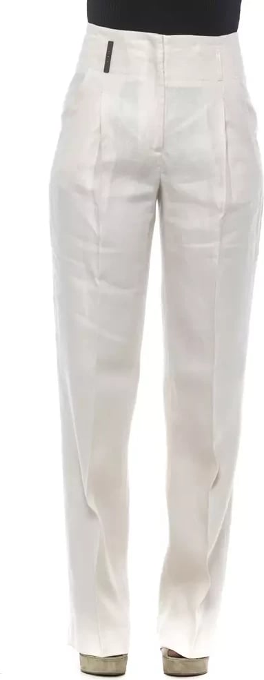 Pantallona për femra Peserico, të bardha