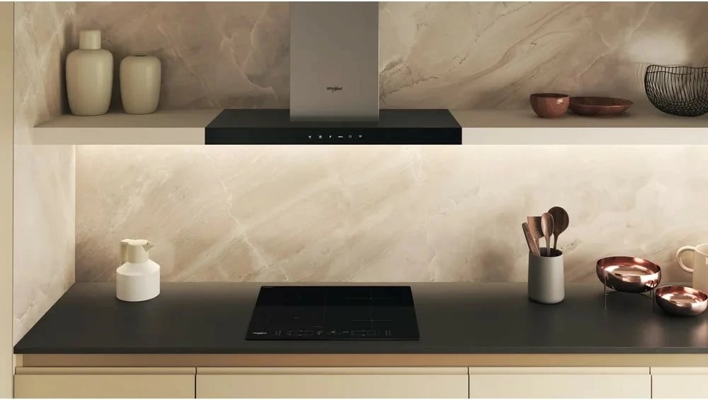 Pllakë induksioni Whirlpool WLB4060CPNE, 4 zona, me prekje, e zezë