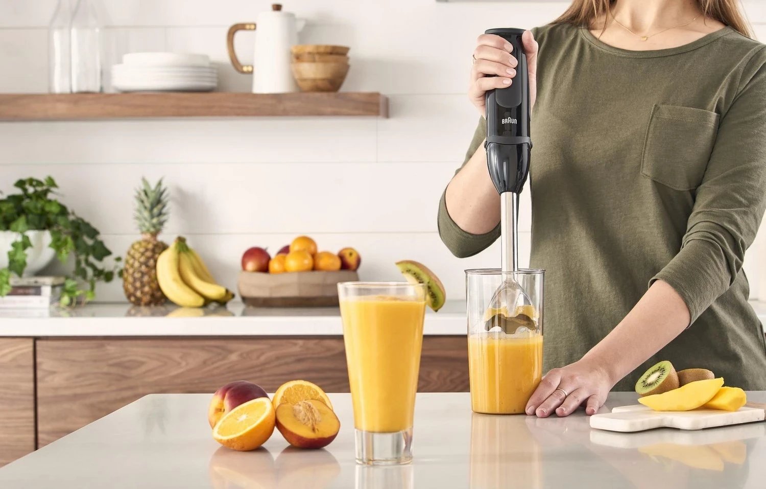Blender manual Braun, zi-argjendtë