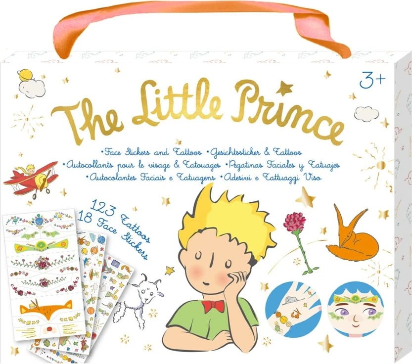 Set tatuazhe trupore MG DYSTRYBUCJA The Little Prince, 123 copë, multikolor