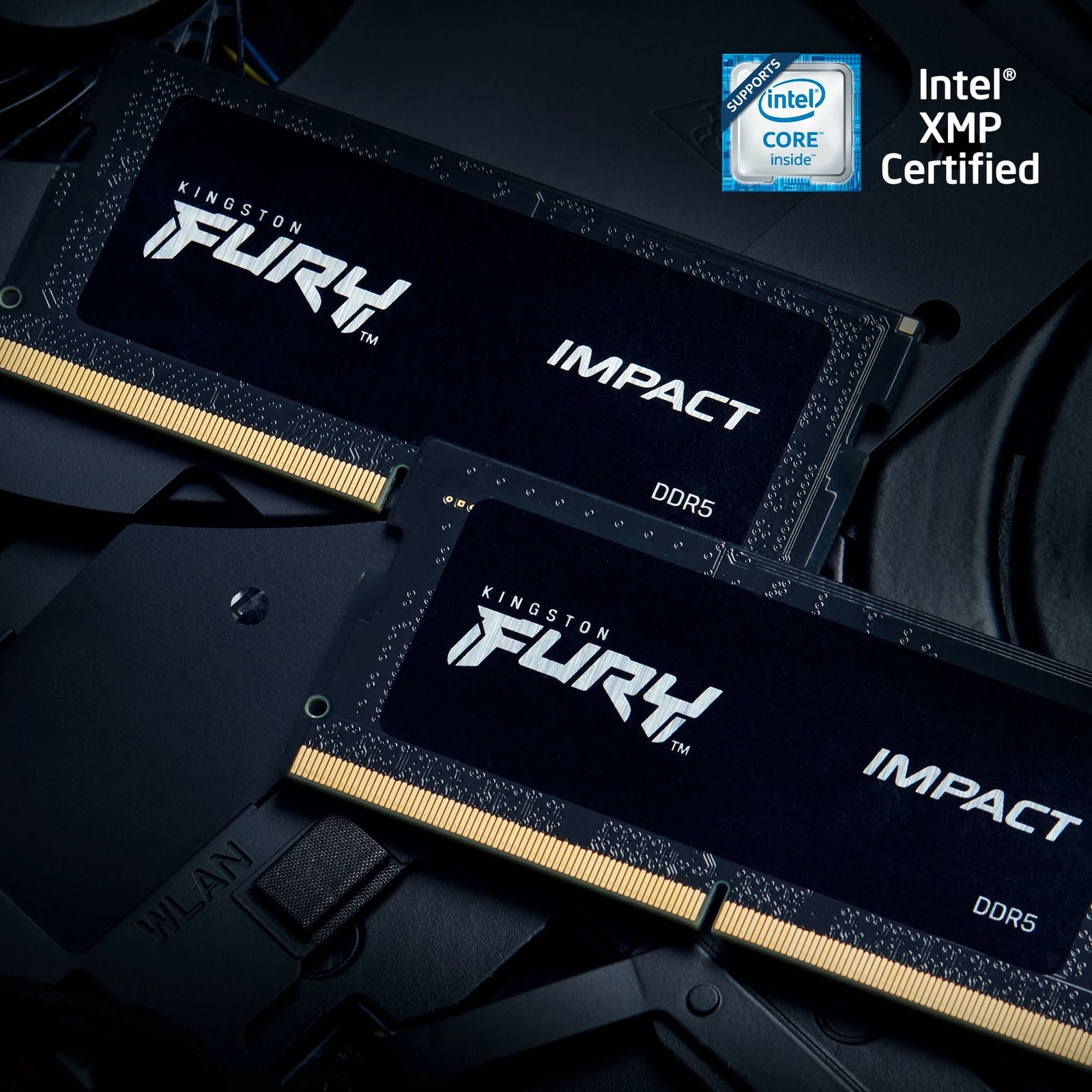 RAM Memorje Kingston FURY Impact 32GB DDR5 6000MT/s SODIMM Kit 2x, e zezë RAM Memorje Kingston FURY Impact 32GB DDR5 6000MT/s SODIMM Kit 2x, e zezë