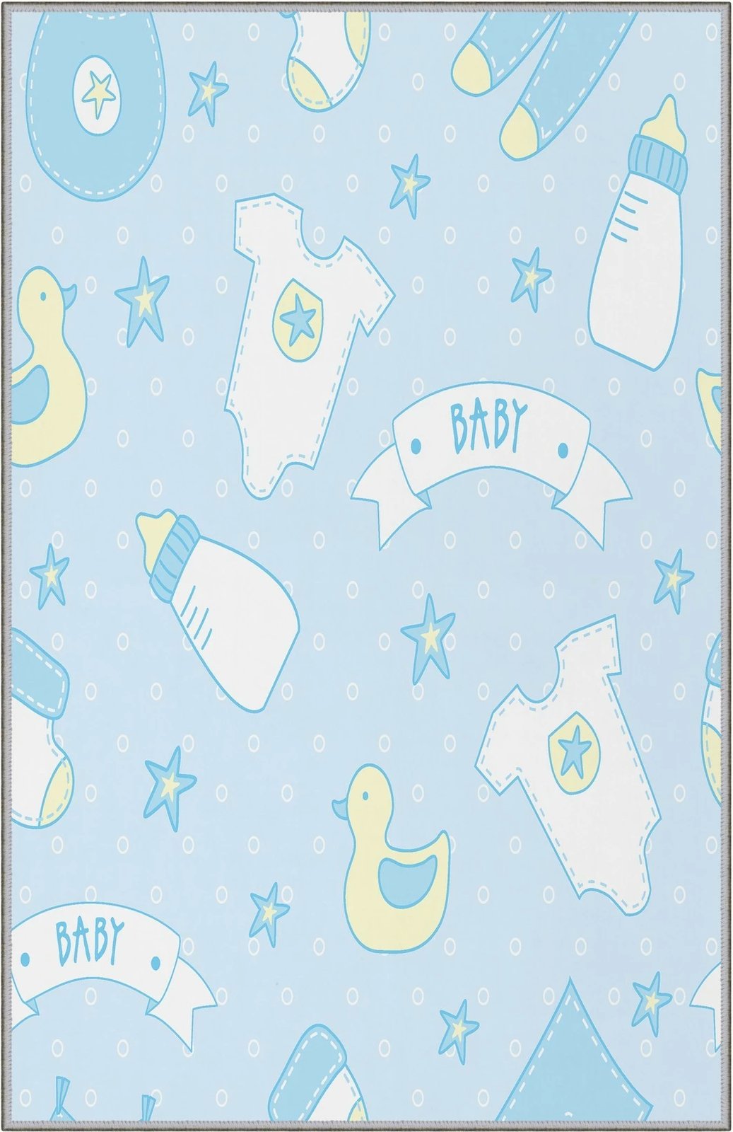 Qilim për fëmijë, shumëngjyrësh, Conceptum Hypnose, HMNT185, 120x180cm