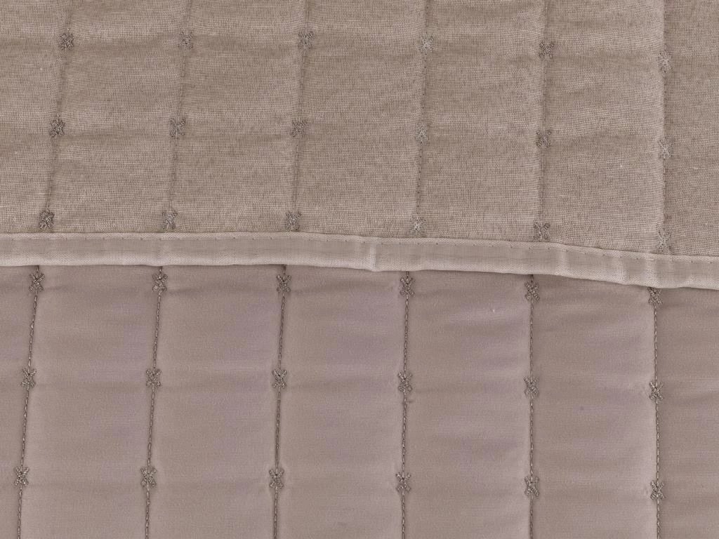 Set mbulesë dysheku dopio L'essentiel, Dublin, ngjyrë kapuçino