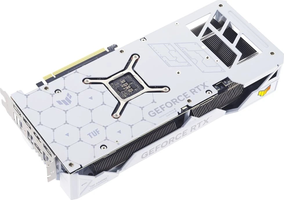 Kartë Grafike ASUS TUF Gaming TUF-RTX4070TIS-O16G-WHITE-GAMING, NVIDIA GeForce RTX 4070 Ti SUPER, 16 GB GDDR6X, e bardhë Kartë Grafike ASUS TUF Gaming TUF-RTX4070TIS-O16G-WHITE-GAMING, NVIDIA GeForce RTX 4070 Ti SUPER, 16 GB GDDR6X, e bardhë