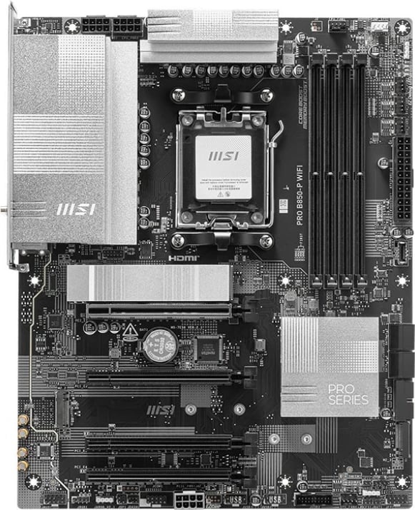 Pllakë amë MSI PRO B850-P WIFI, AM5, ATX
